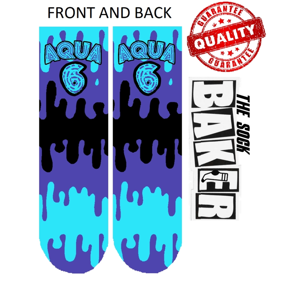 Jordan 6 aqua socks